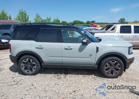2022 Ford Bronco Sport Outer Banks from USA, damaged, VIN 3FMCR9C61NRD43751